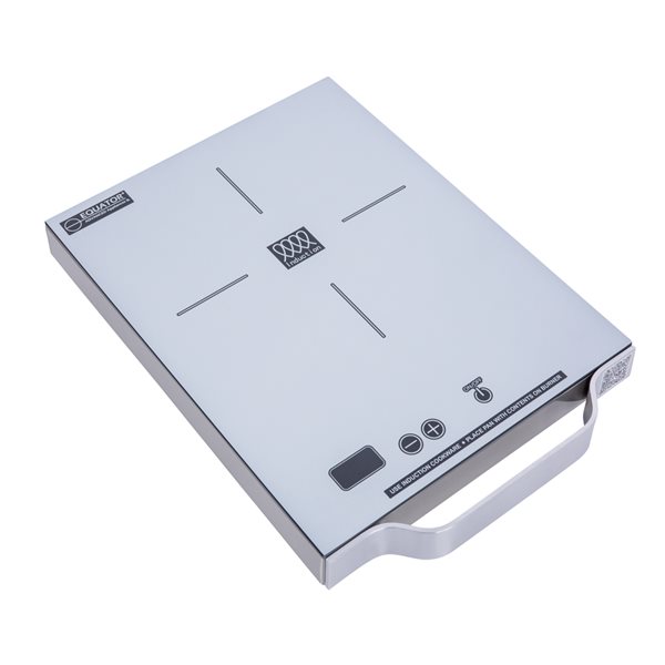 Equator Advanced Appliances PIC 100 11-in 1 Element Silver Induction Cooktop Downdraft Exhaust