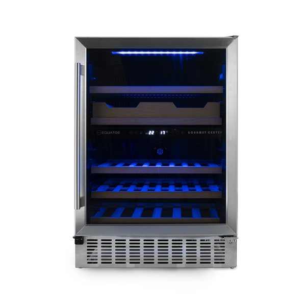 Image of Equator Advanced Appliances | 43-Bottle Capacity (5.3-Cu Ft) Commercial Stainless Steel Built-In/freestanding Beverage Ceâ¦ | Rona