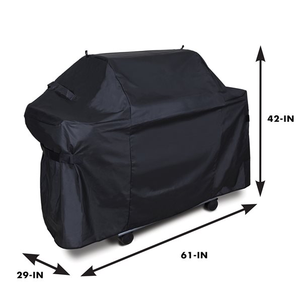 Grill Care 61-in Deluxe PVC/Polyester Cover - Genesis 300