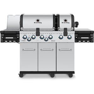 Barbecue au gaz naturel Regal S420 PRO Broil King acier inoxydable 4 brûleurs 50000 BTU