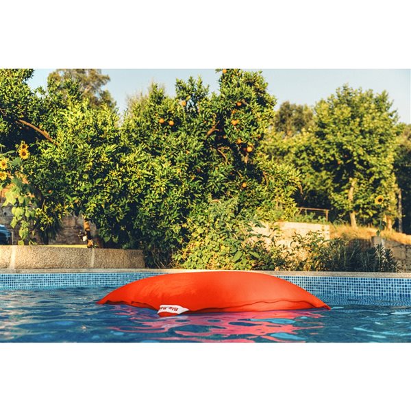 Gouchee Home Swimming Bag 1-Seat Orange Bean Bag Floater