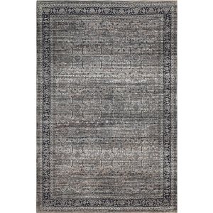 Rug Branch Transitional Persian  Brown Grey Indoor Area Rug - 5x7