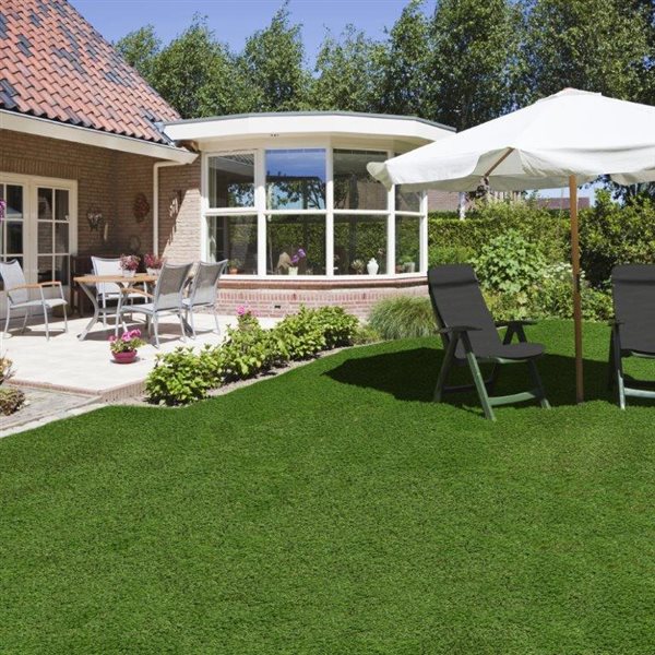 everhome  Sonoma 42mm Artificial Grass, 7.38-ft x 11.68-ft, 86.23 Sq.ft