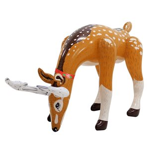 Occasions 26-in H x 16-in W Reindeer Christmas Inflatable