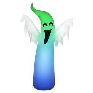 Occasions 5-ft H x 2.8-ft W Internal Light Ghost Halloween Inflatable