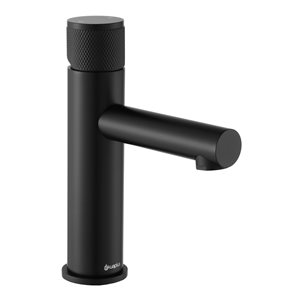 akuaplus® Claudia Matte Black 1-handle Single Hole Bathroom Sink Faucet