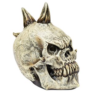 Ghoulish Productions Punk Skull Halloween Decoration