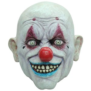 Ghoulish Productions Crappy the Clown Halloween Mask