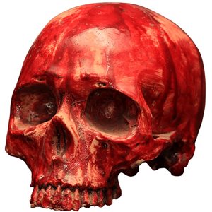 Ghoulish Productions Bloody Skull Halloween Decoration