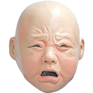 Ghoulish Productions Crying Baby Halloween Mask
