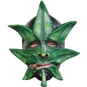 Ghoulish Productions Weed Halloween Mask