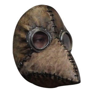 Ghoulish Productions Brown Plague Doctor Halloween Mask