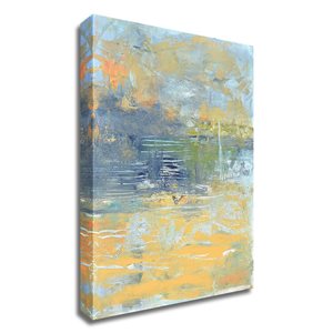 Impression sur toile Tangletown Fine Art « Chesapeake Bay » par Mila Apperlo sans cadre de 32 po h. x 24 po l.