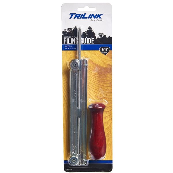 TriLink 3/16-in Saw Chain File and Guide