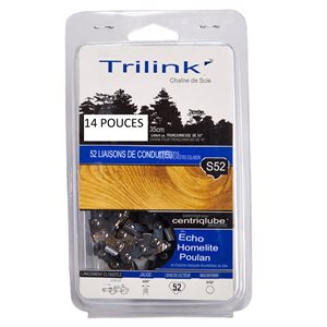 Chaîne de remplacement pour scie à chaîne S52 par TriLink de 14 po