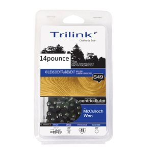 Chaîne de remplacement pour scie à chaîne S49 par TriLink de 14 po