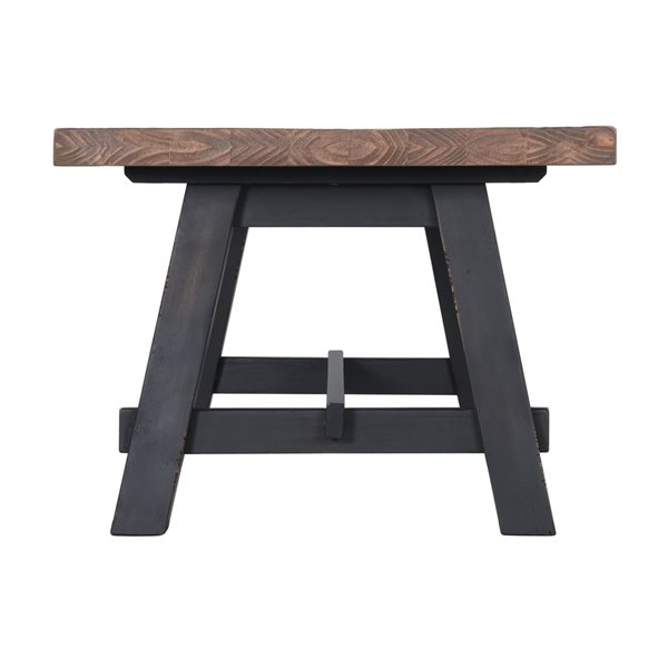 Alaterre Adam 42-in Solid Wood Coffee Table