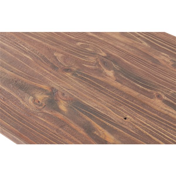 Alaterre Adam 48-in Solid Wood Coffee Table