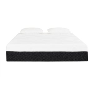Primo International Berkshire 14-in Medium Twin Hybrid Gel Foam Mattress with 2 Pillows