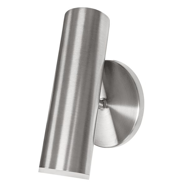 Dainolite Constance 7.75-in Satin Chrome Modern Wall Sconce