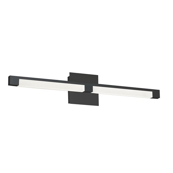 Dainolite Soho 1-Light Black Modern/Contemporary Vanity Light SOH-28W ...