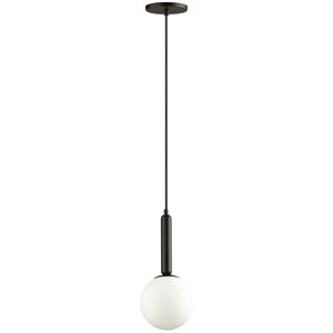 Dainolite Tara 6-in Black 1-Light Modern/Contemporary Kitchen Island Light