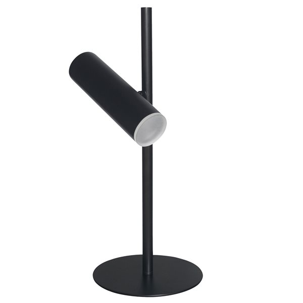 Dainolite Constance 19.75-in Black Desk Lamp