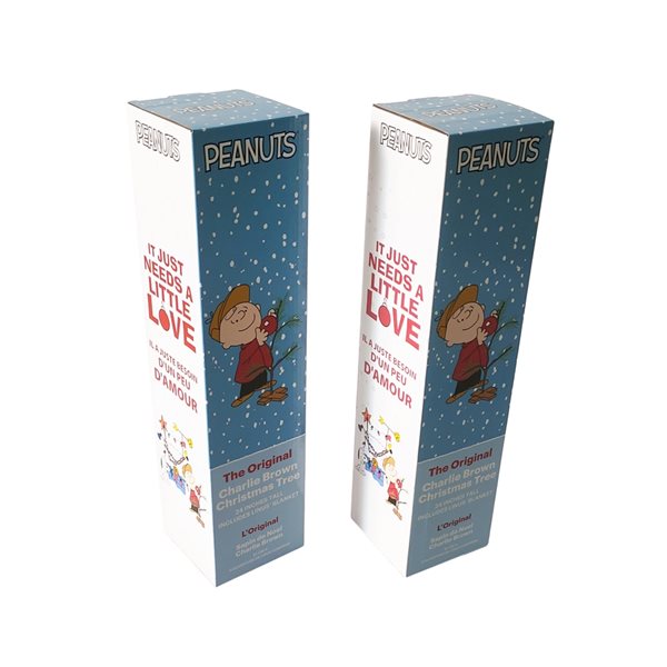 Peanuts 24-in The Original Charlie Brown Tree - 2-Pack