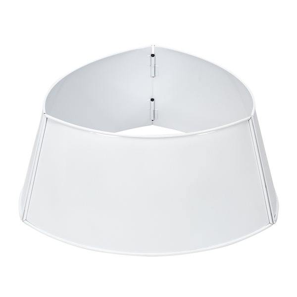 Costway 30-in White Metal Christmas Tree Collar