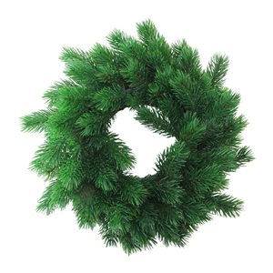 Northlight 12-in Green Pine Artificial Christmas Wreath