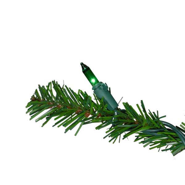 Northlight 6-ft Pre-Lit Slim Alpine Artificial Christmas Trees - Set of 3