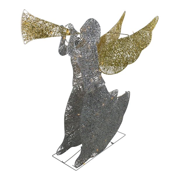 Northlight 46-in 3D Glittered Angel Outdoor Decoration