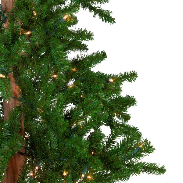 Northlight 6-ft Pre-Lit Slim Alpine Artificial Christmas Trees - Set of 3