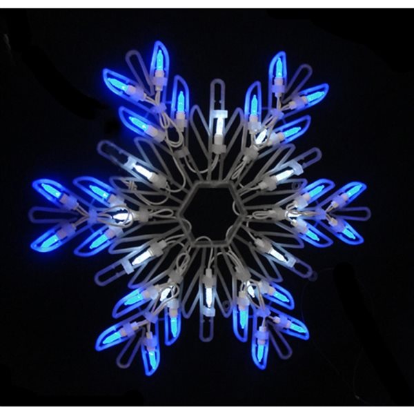 Northlight 16-in LED Snowflake Christmas Window Silhouette Decoration