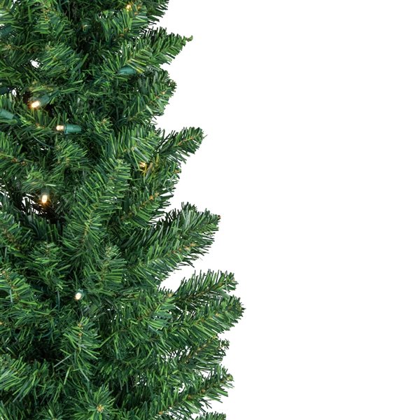 Northlight 6ft PreLit LED Northern Balsam Fir Pencil Artificial