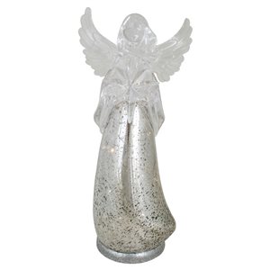 Northlight 13-in Lighted Angel Holding a Star Christmas Tabletop Figurine