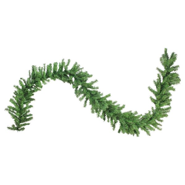 Northlight 9-ft x 12-in Canadian Pine 2-Tone Christmas Garland