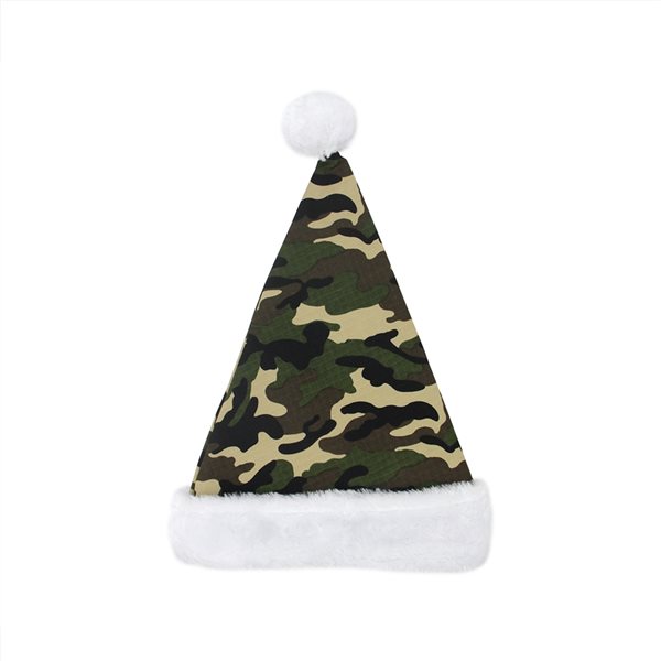 Northlight Unisex Camo Adult Christmas Hat