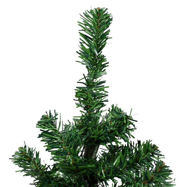 Northlight 2-ft Medium Two-Tone Mixed Green Pine Artificial Christmas Tree - Unlit