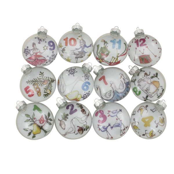 12 Days Of Christmas Ornaments