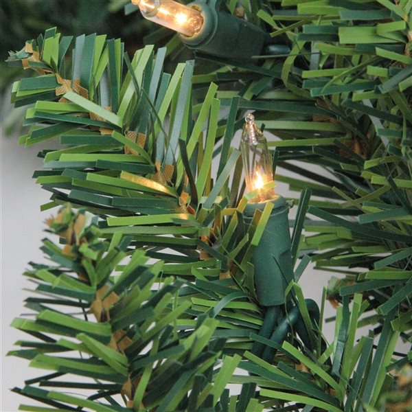 Northlight Pre-Lit Buffalo Fir Commercial Christmas Garland