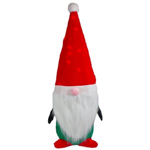 Northlight 35-in Lighted Red and Green Christmas Gnome