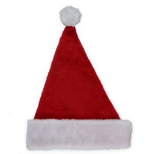 Northlight Plush Unisex Adult Christmas Santa Hat