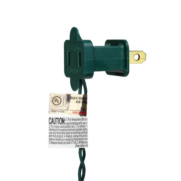 Northlight 50-Count Green Mini Christmas Light Set - 10-ft Green Wire