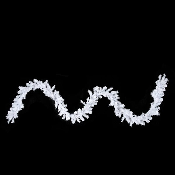 Northlight 9-ft x 10-in White Canadian Pine Artificial Christmas Garland