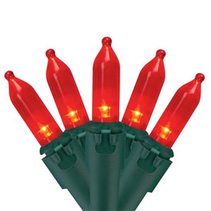 Northlight 100-Count Red LED Mini Christmas Lights