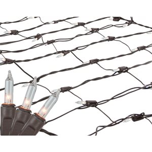 Northlight 2-ft x 8-ft Clear Mini Net Style Tree Trunk Wrap Christmas Lights