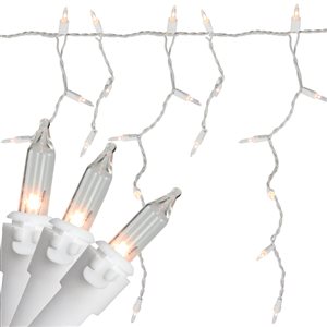 Northlight 8.75-ft Clear Mini Icicle Christmas String Lights