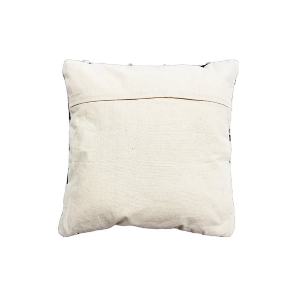 iH casadécor Ivory 18-in x 18-in Square Indoor Throw Pillow - 2-Piece