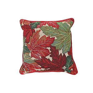 IH Casa Decor Maple Leaves Tapestry Pillow - Set of 2